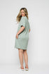 Nell-Luxe Fleece Tee Dress